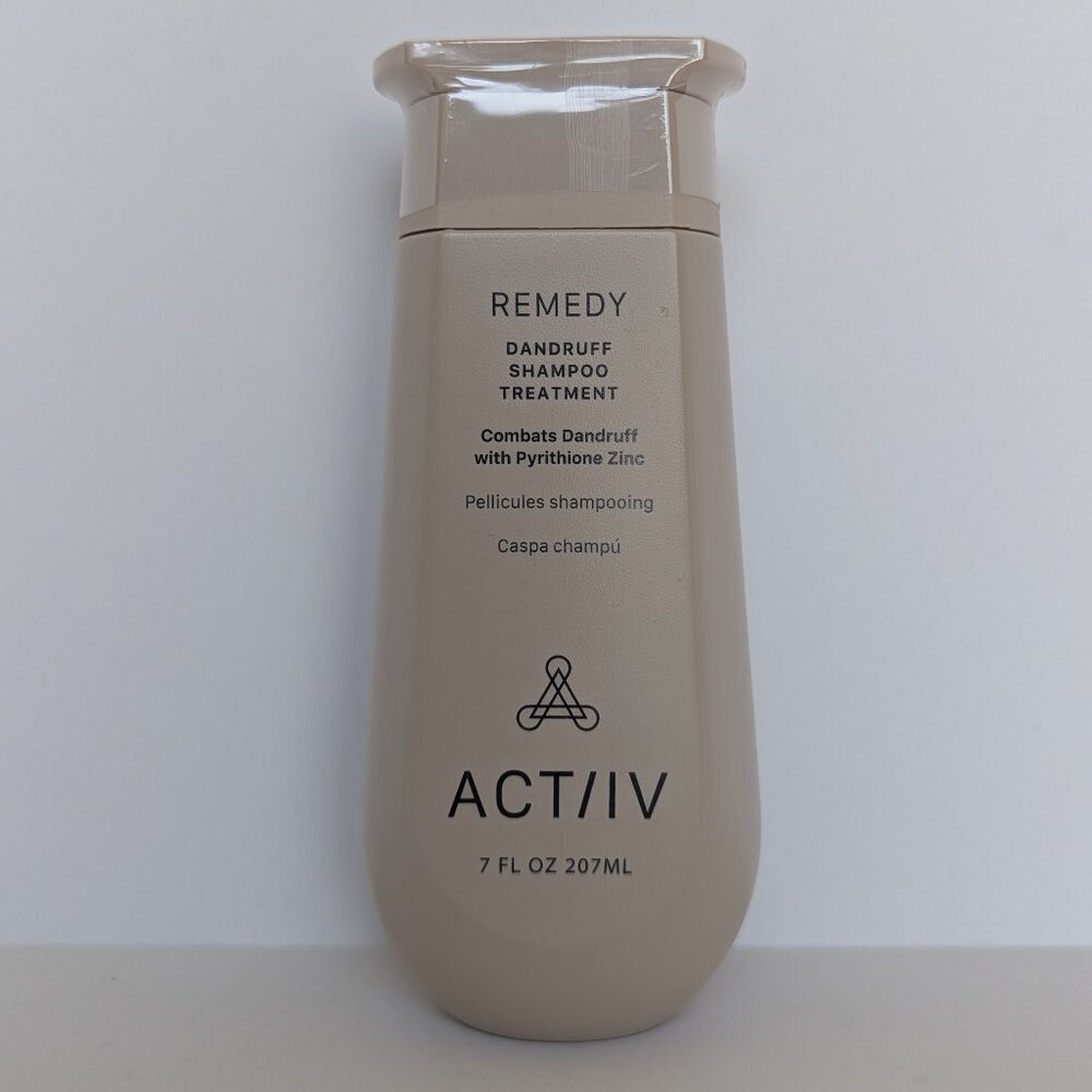 Actiiv Remedy Dandruff Shampoo Treatment, 7 fl oz, Color Safe w/ Pyrithione Zinc